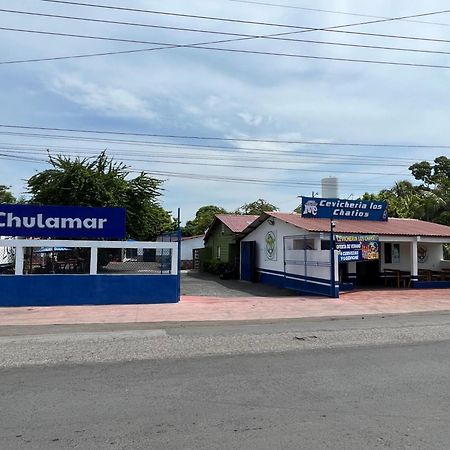 Hotel Chulamar, Piscina Y Restaurante 에스쿠인틀라 외부 사진